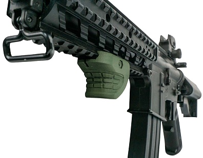 Рукоятка - упор на цевье Strike Zub, Олива, 3D печать пластик