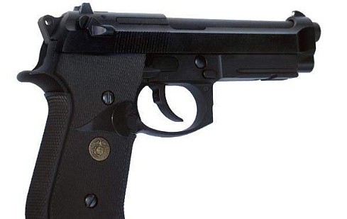 WE Пистолет Beretta M9A1 USMC, с рельсой