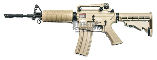 фото детально g&g автомат m4a1, tan (egc-016-car-dnb-ncm) интернет-магазин "Планета страйкбола"